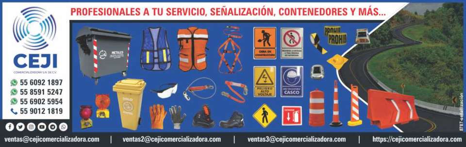 Professionals at your service in signage, containers, safety equipment and more